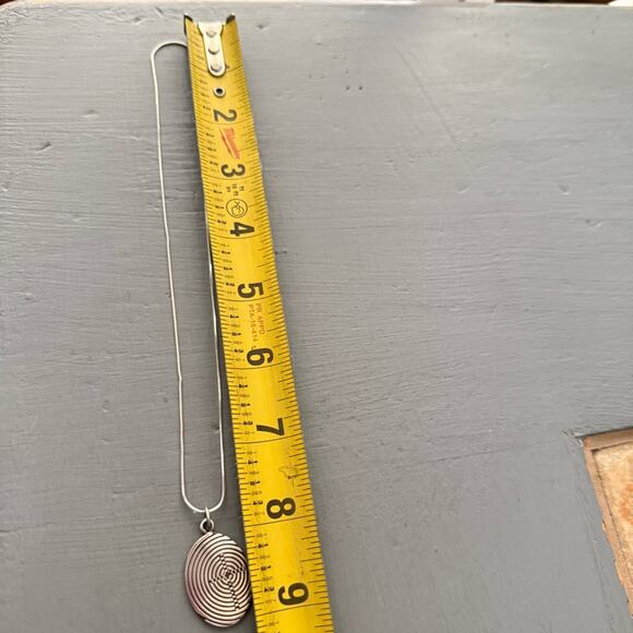 925 Sterling Silver Cross Pendant Necklace - Picture 4 of 7